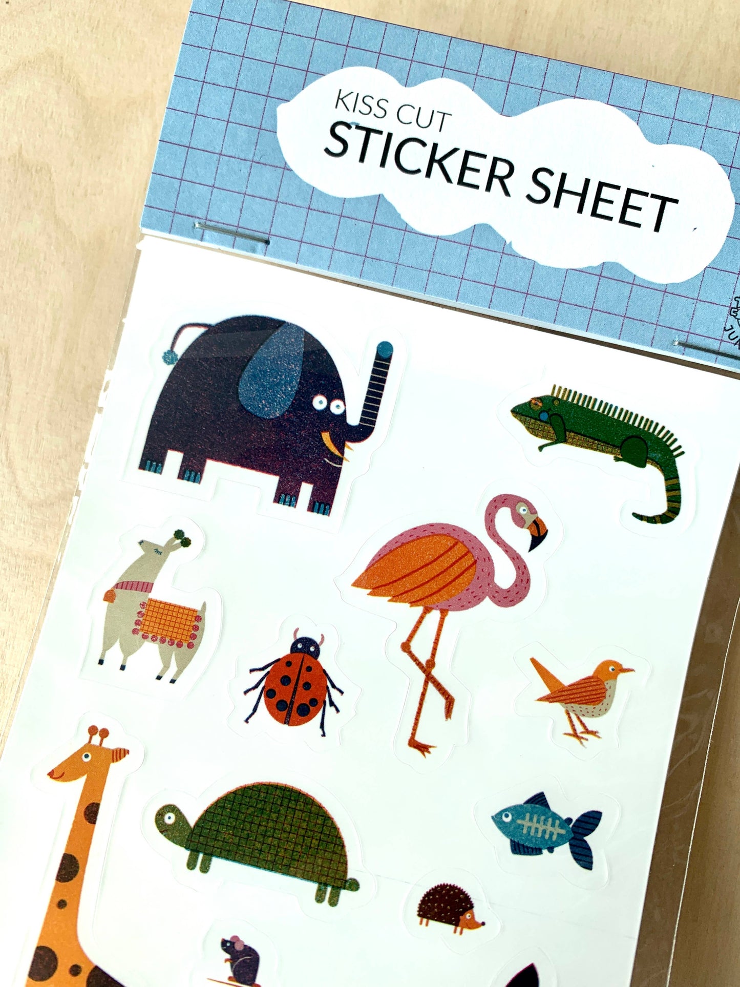 Animals Sticker Sheet