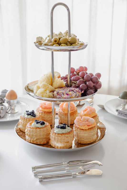 Silver-Plated Hors d'Oeuvre Set