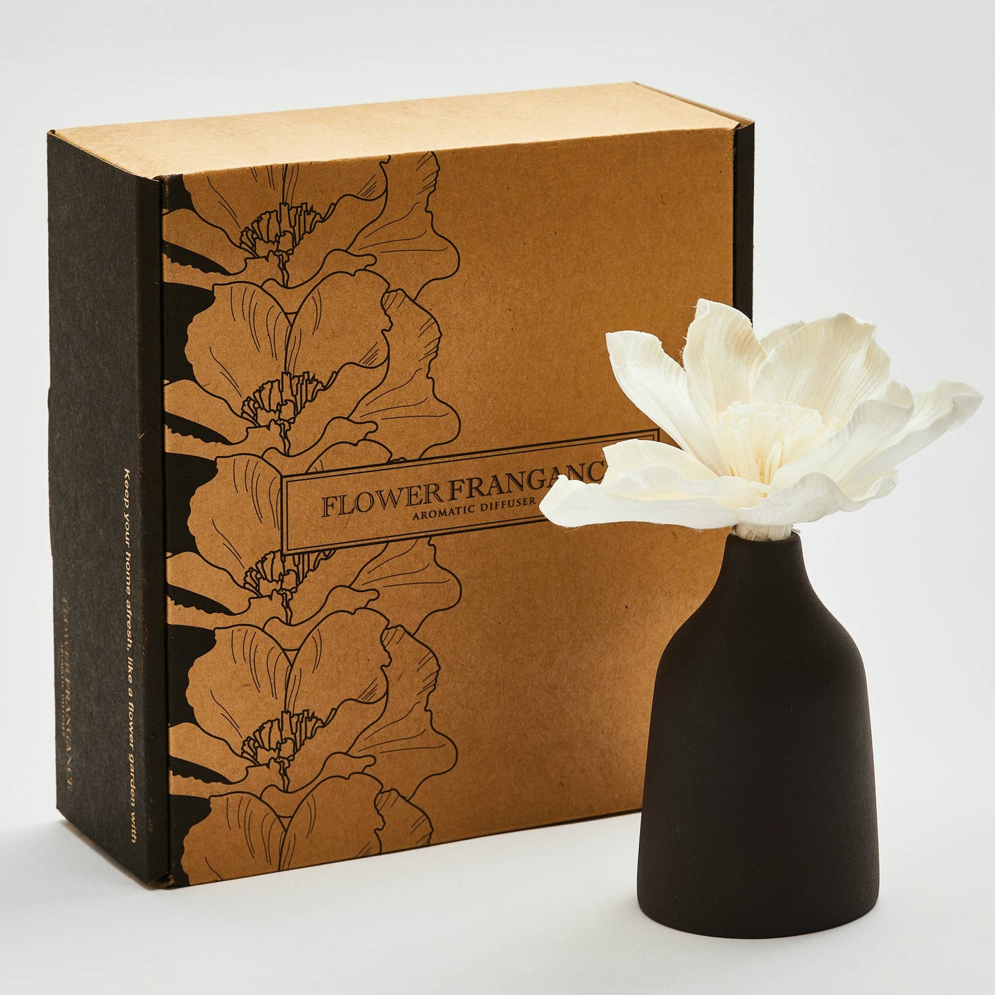 MANA Diffuser Vase - Brown