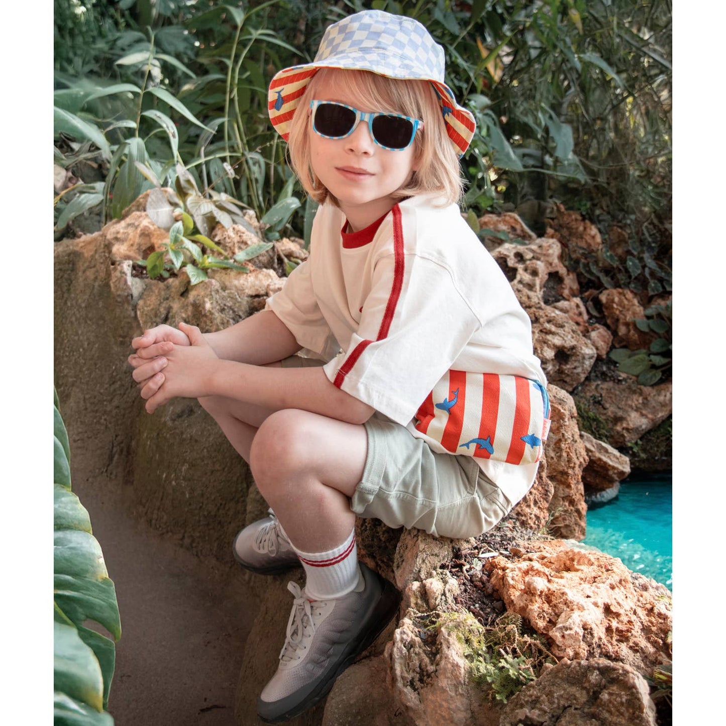 Shark Reversible Bucket Hat