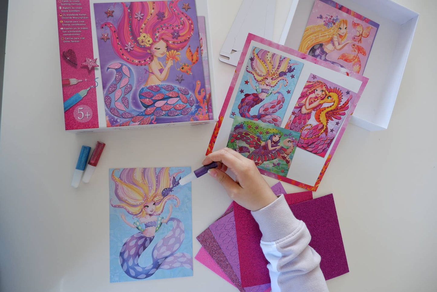 'Sparkling Mermaids' Card Kit
