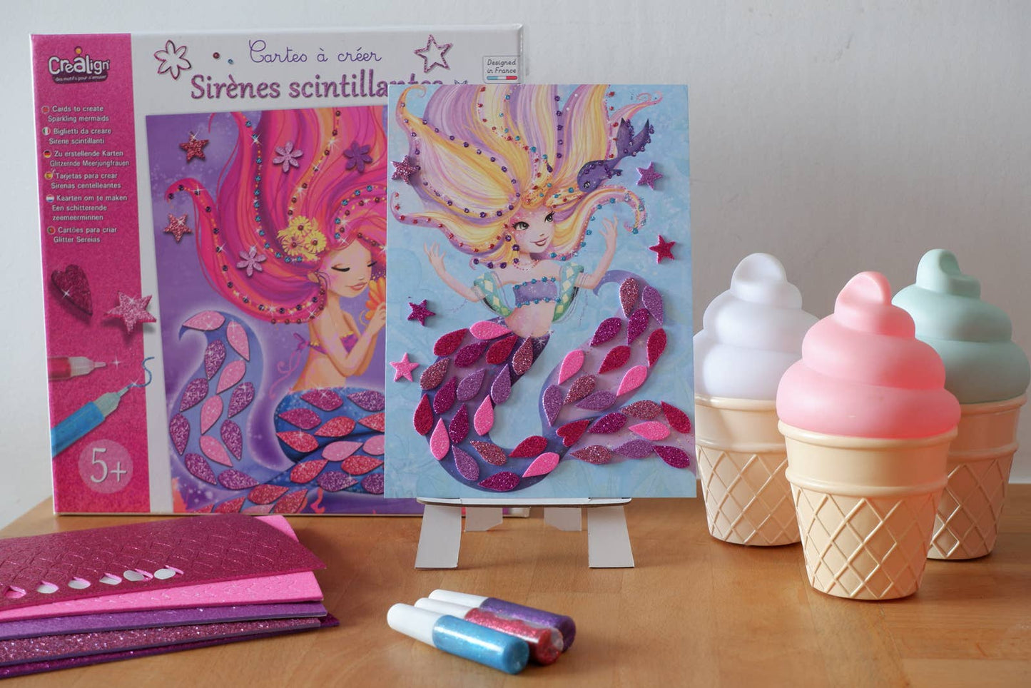 'Sparkling Mermaids' Card Kit