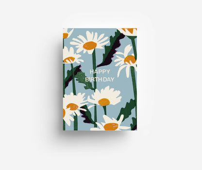 Birthday Flowers Postcard