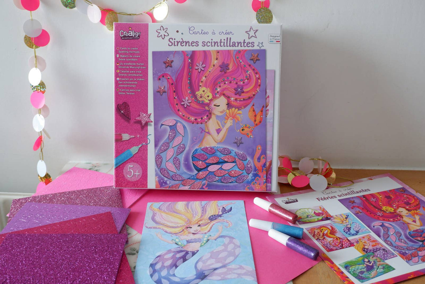'Sparkling Mermaids' Card Kit