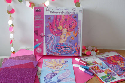 'Sparkling Mermaids' Card Kit