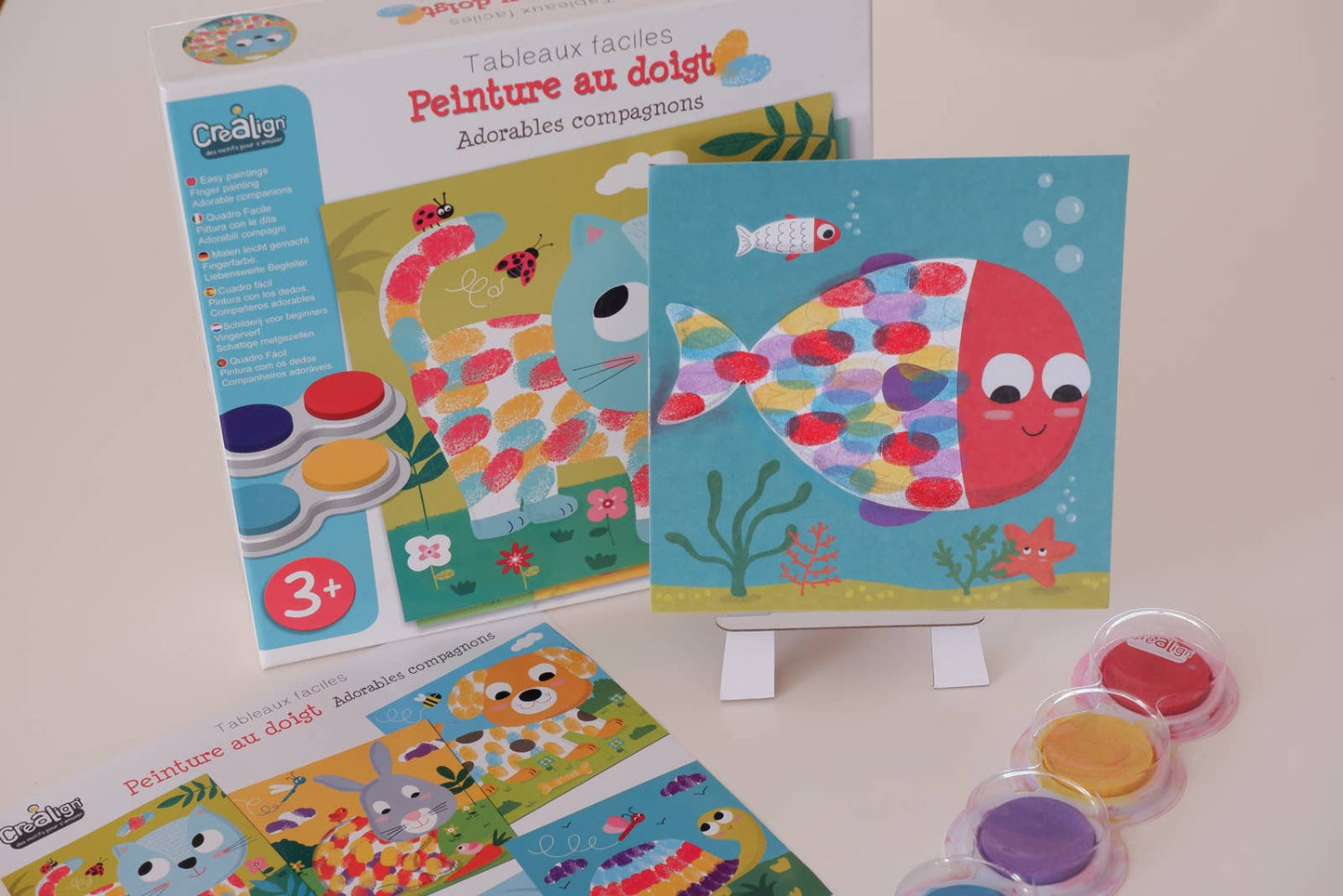 'Adorable Companions' Finger Painting Kit