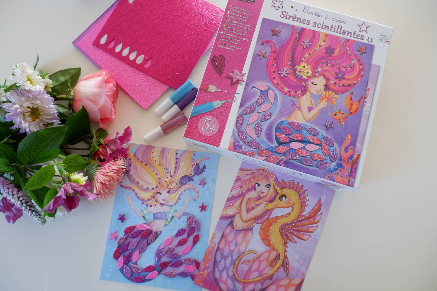 'Sparkling Mermaids' Card Kit