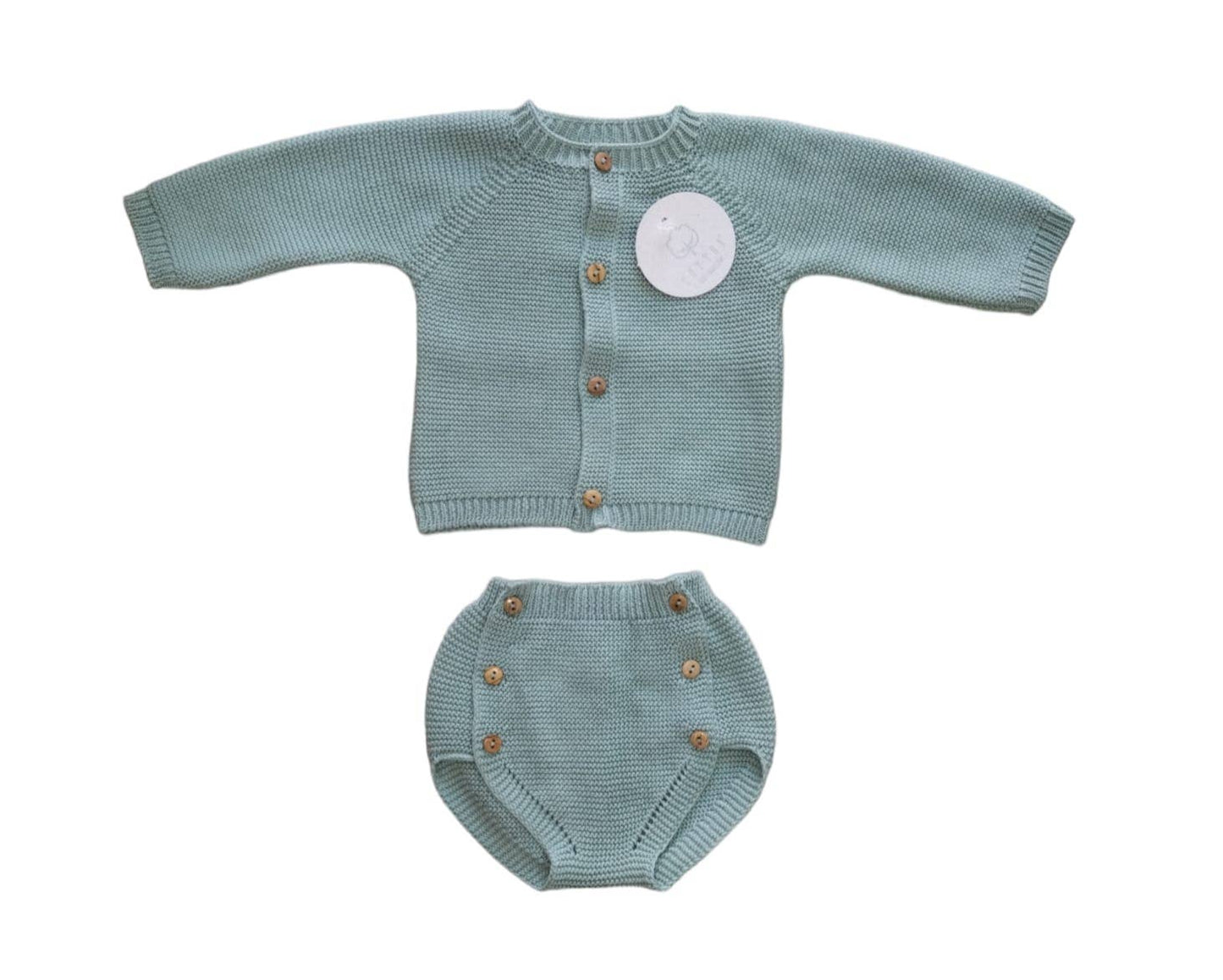 Jacket Set with Diaper Cover: 0-3 months