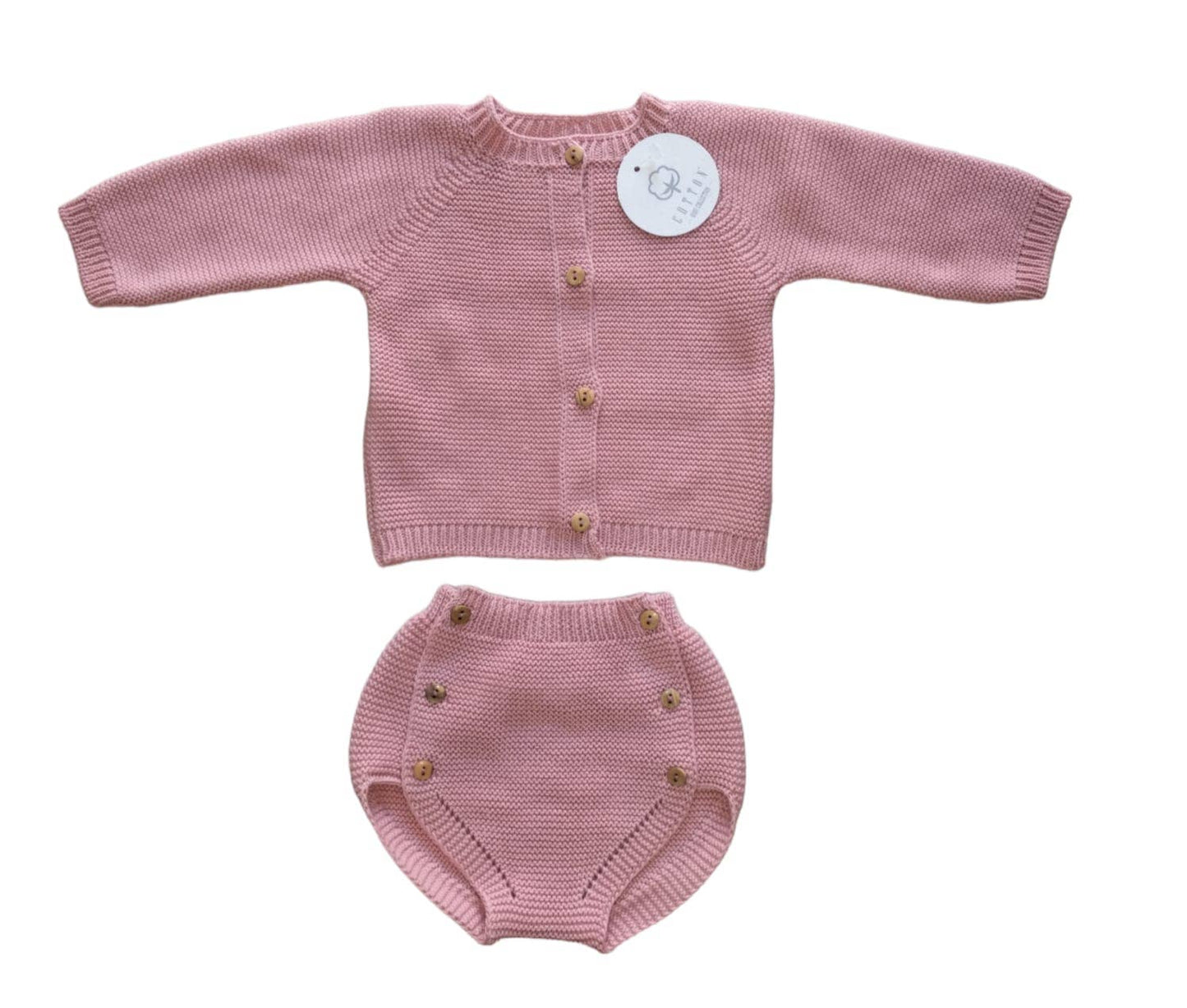 Jacket Set with Diaper Cover: 0-3 months