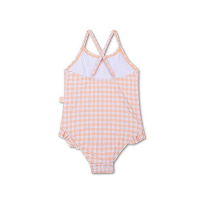 Apricot Vichy Girls Swimsuit