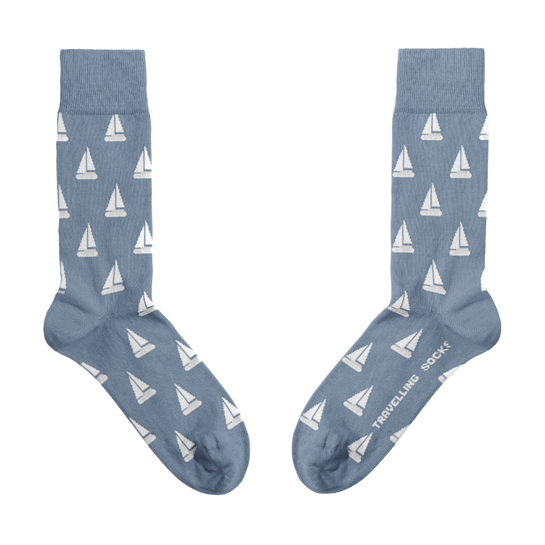 Sailing Boat Socks