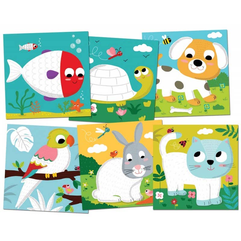 'Adorable Companions' Finger Painting Kit