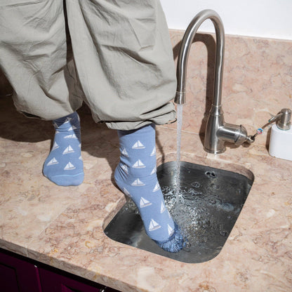 Sailing Boat Socks