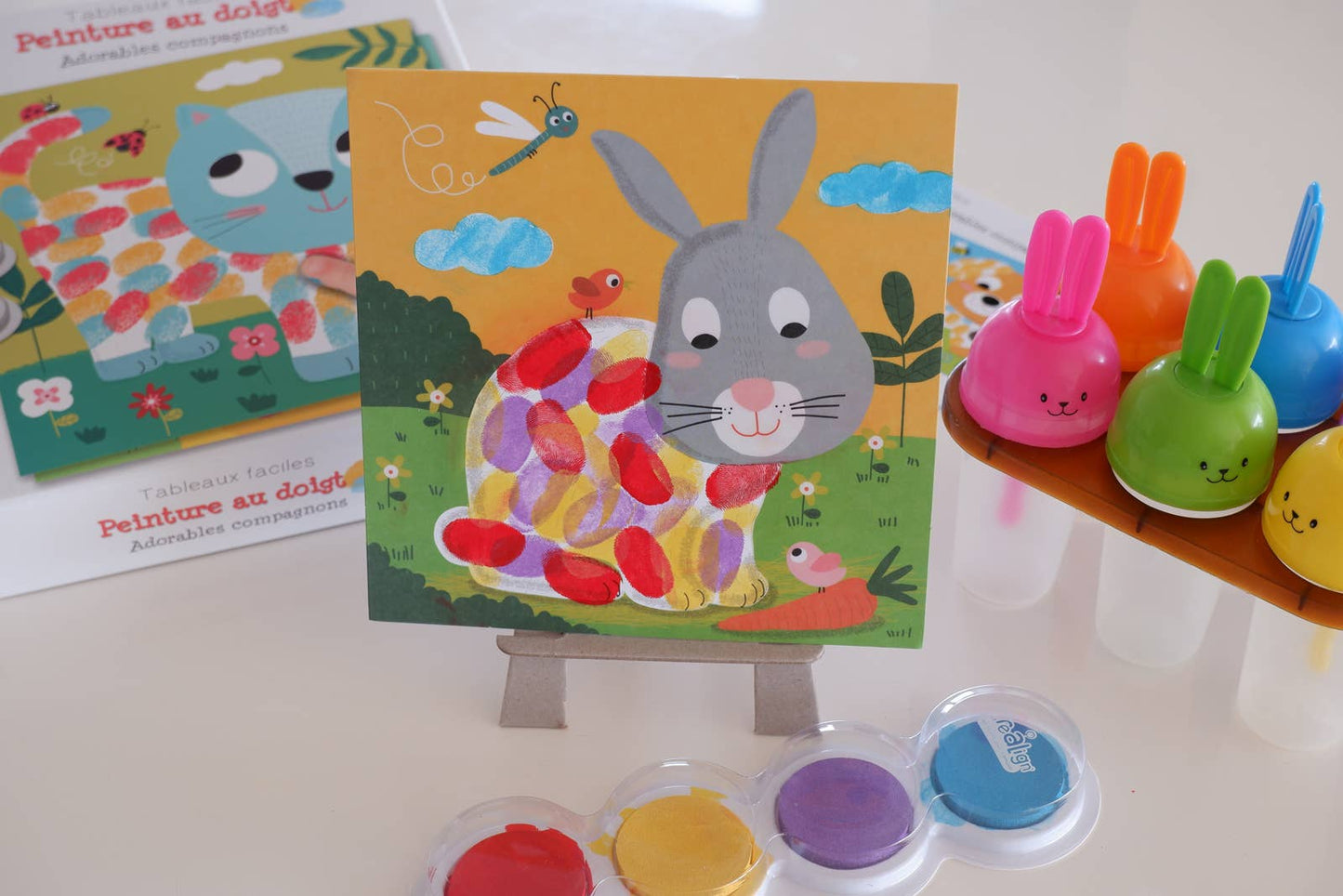 'Adorable Companions' Finger Painting Kit