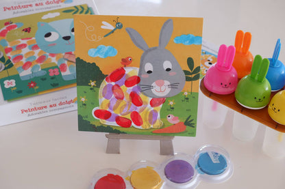 'Adorable Companions' Finger Painting Kit