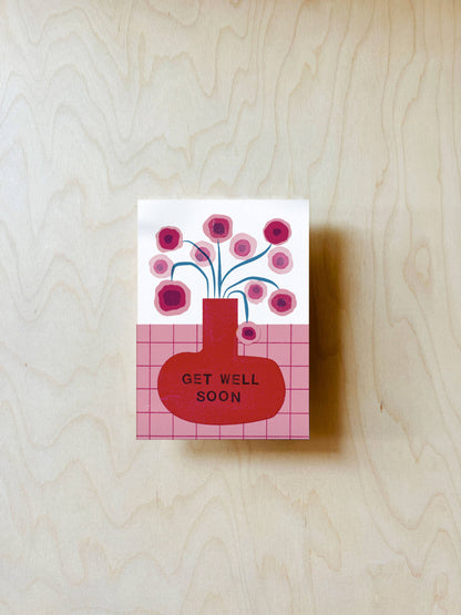 Get Well Soon Postcard