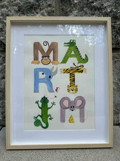 Custom Children's Name: Playful