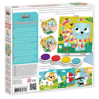 'Adorable Companions' Finger Painting Kit