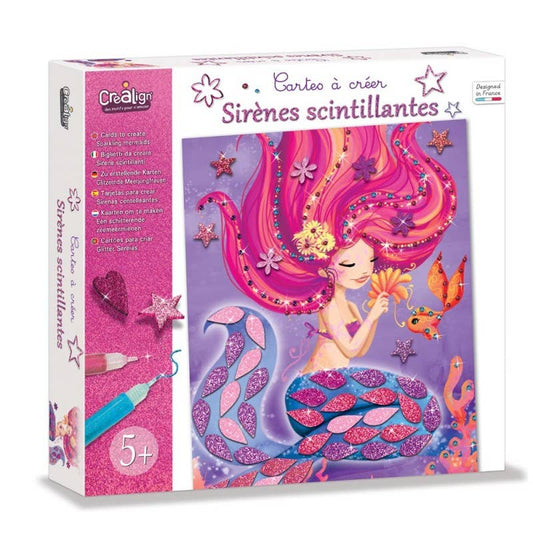 'Sparkling Mermaids' Card Kit