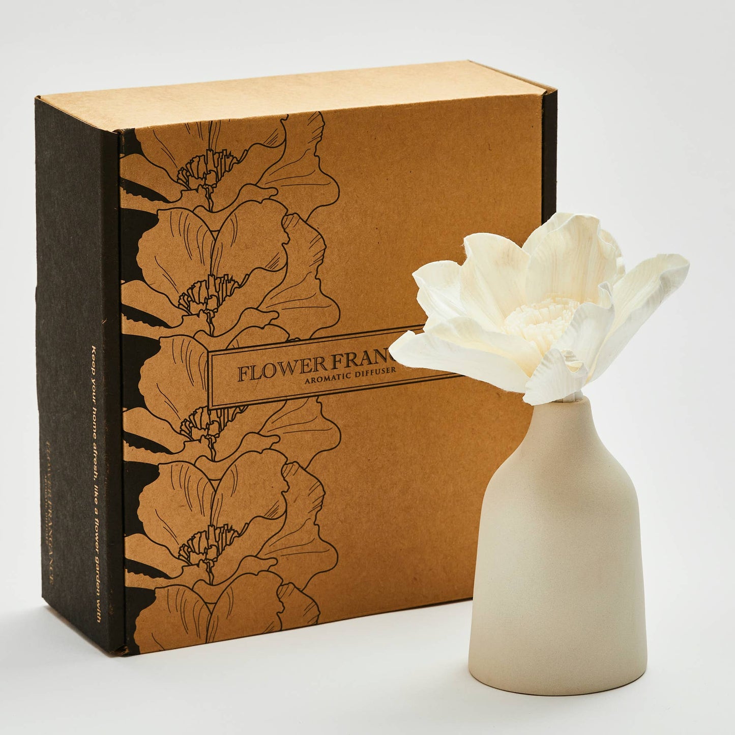 MANA Diffuser Vase - Beige