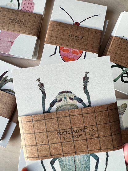 Fruits Postcard Set (12 Cards)