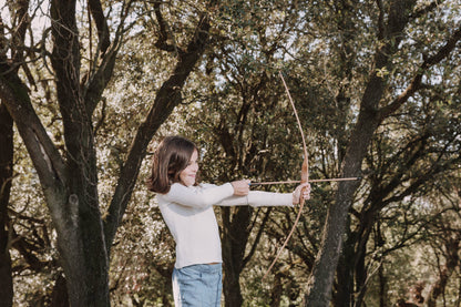 Wooden Bow and Arrows