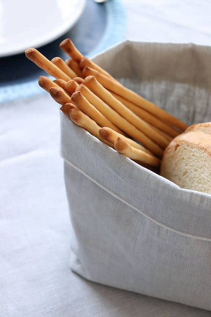 Large Linen Basket: Ashes