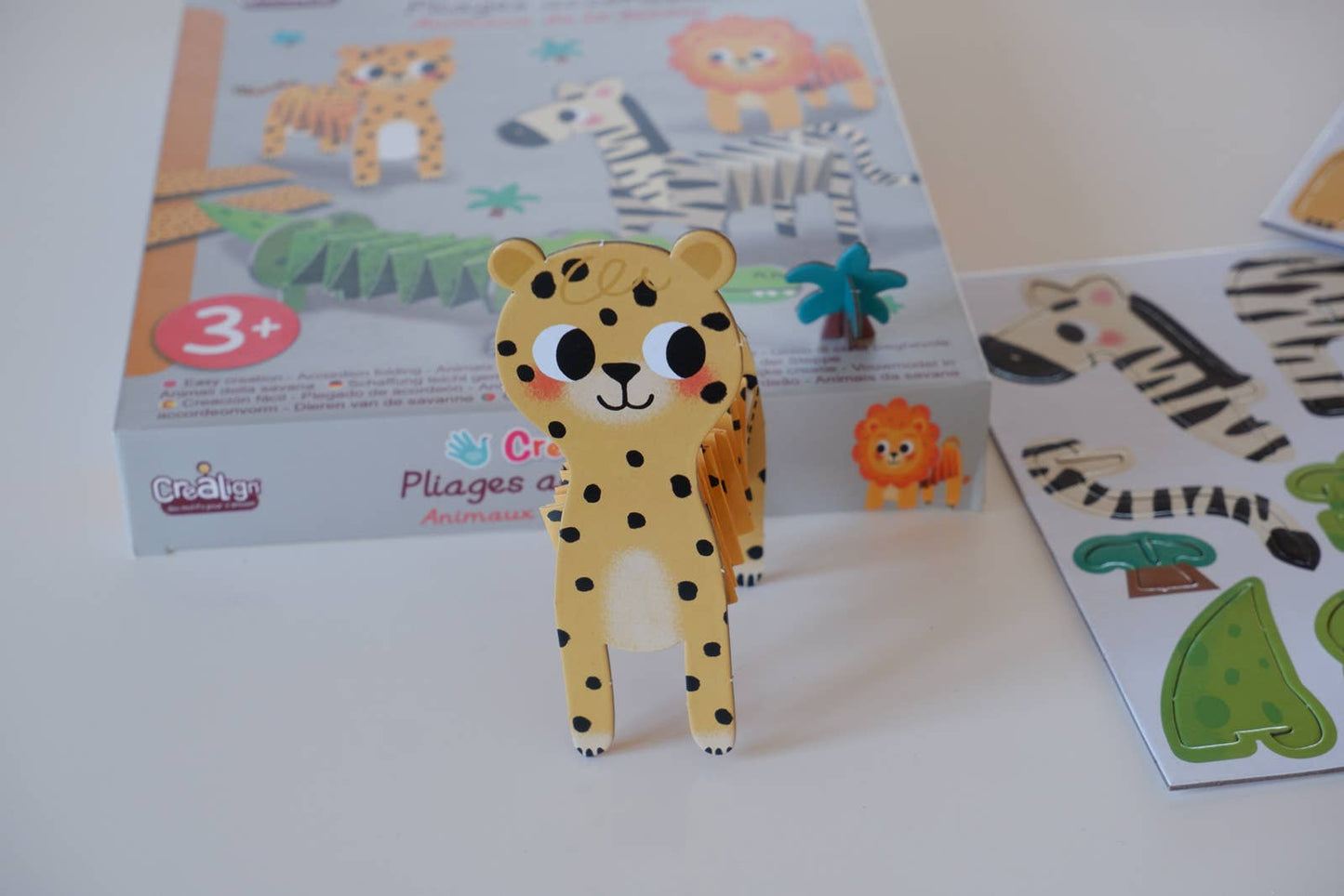 'Savannah Animals' Accordion Kit